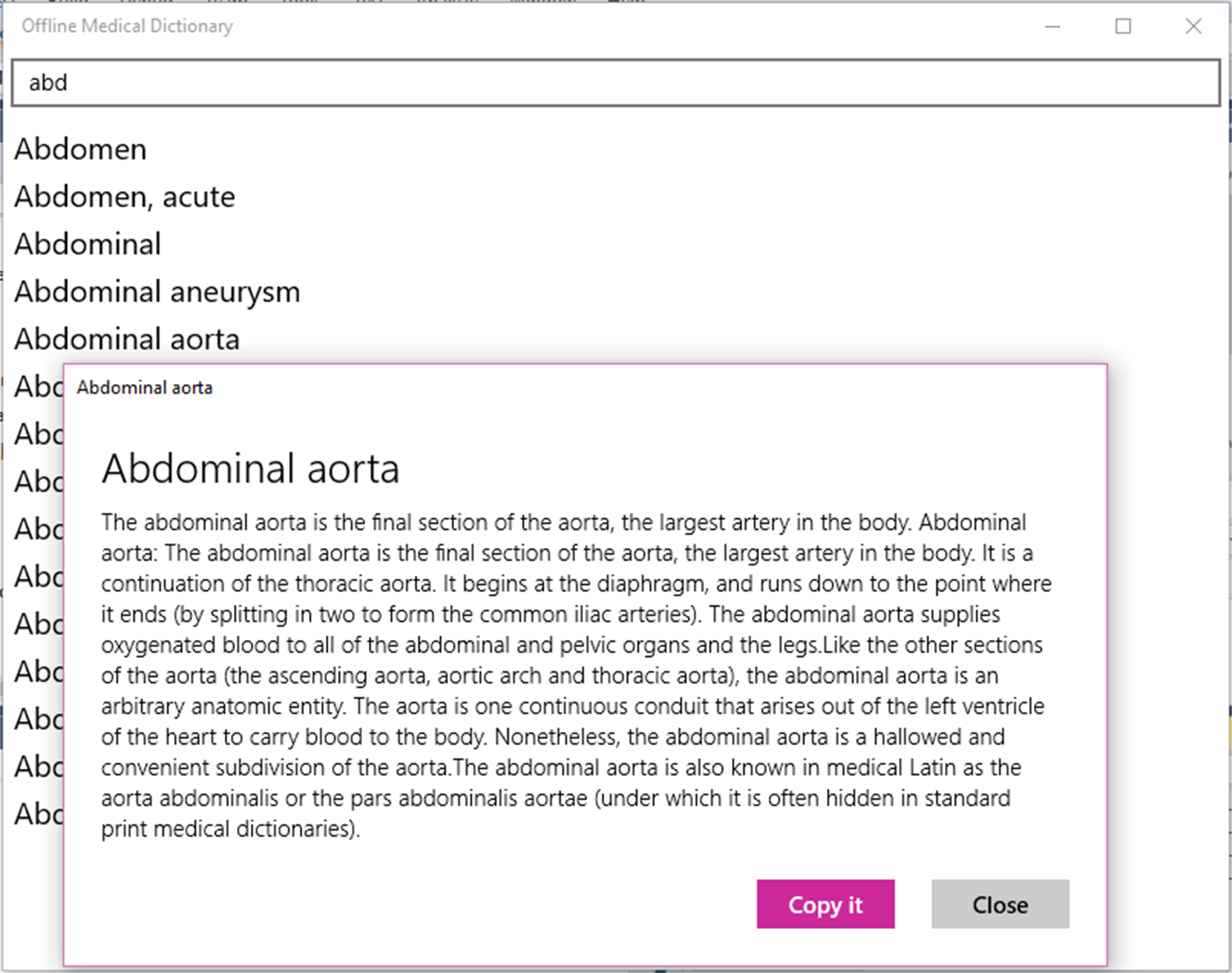 Medical Dictionary For Mac free. software download